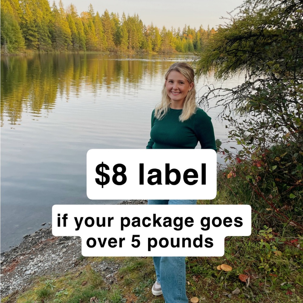 Extra shipping label